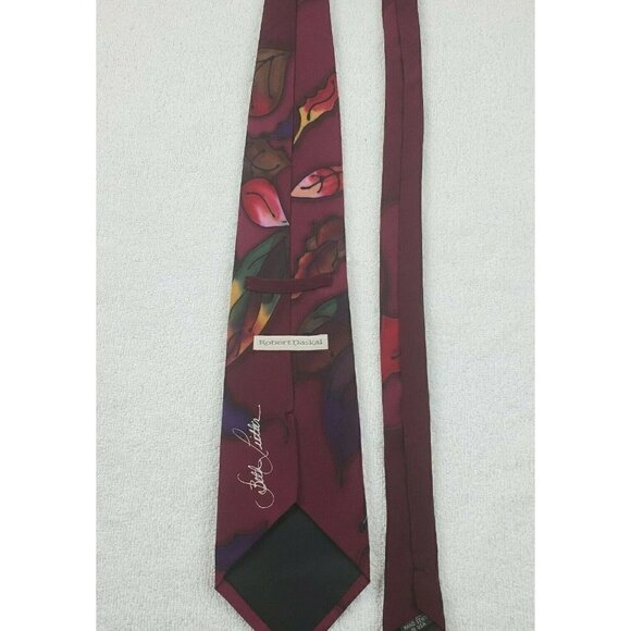Robert Daskal Hand Painted Necktie - Picture 4 of 4